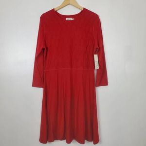Eliza J NWT red sweater dress XL